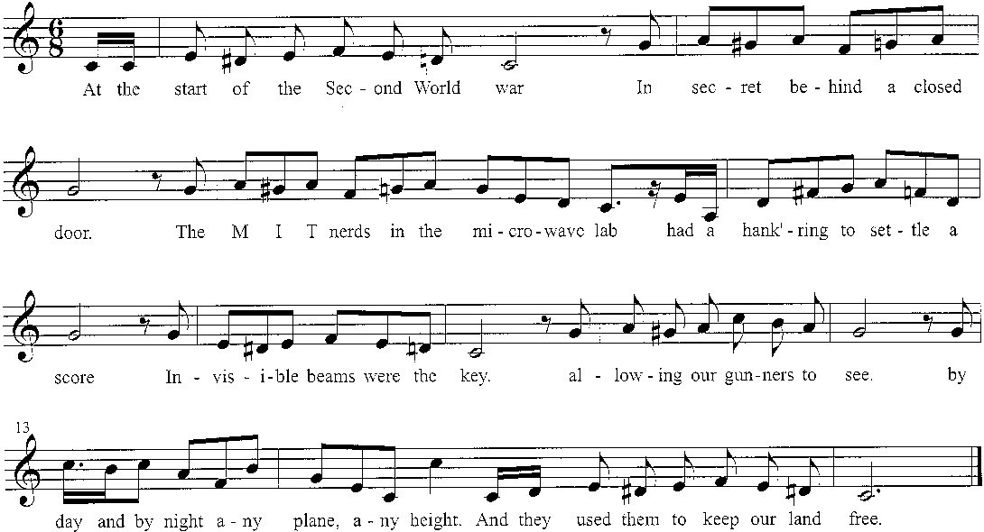 sheet music